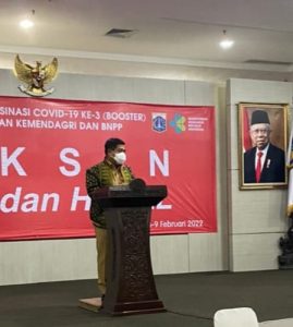 Aparatur Sipil Negara Kementerian Dalam Negeri Ikuti Vaksinasi Booster