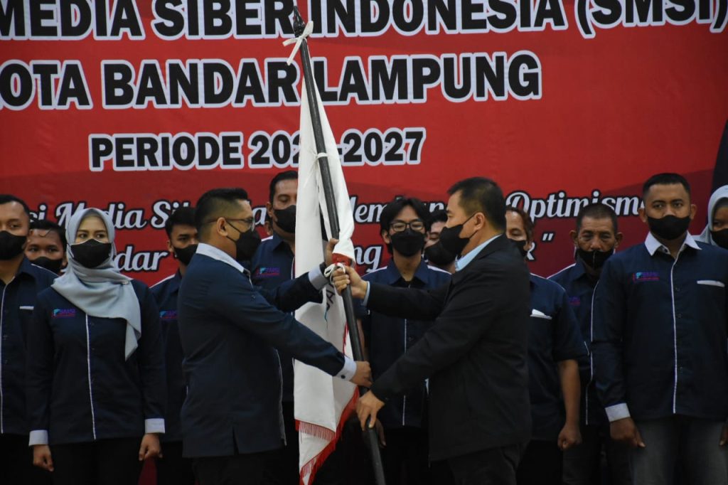 Donny Irawan lantik SMSI Bandar Lampung