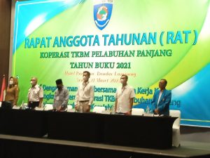 Agus Sujatma Sampaikan Laporan Pertanggungjawaban di Dalam Rapat Anggota Tahunan Koperasi TKBM