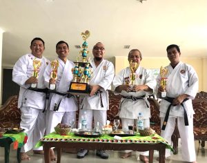 Bandarlampung Juara Umum Kejurda Karate Open dan Vestival BKC Lampung