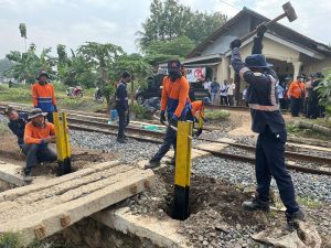 Tingkatkan Keselamatan, Divre IV Tanjungkarang Kembali Tutup Sejumlah Perlintasan Sebidang