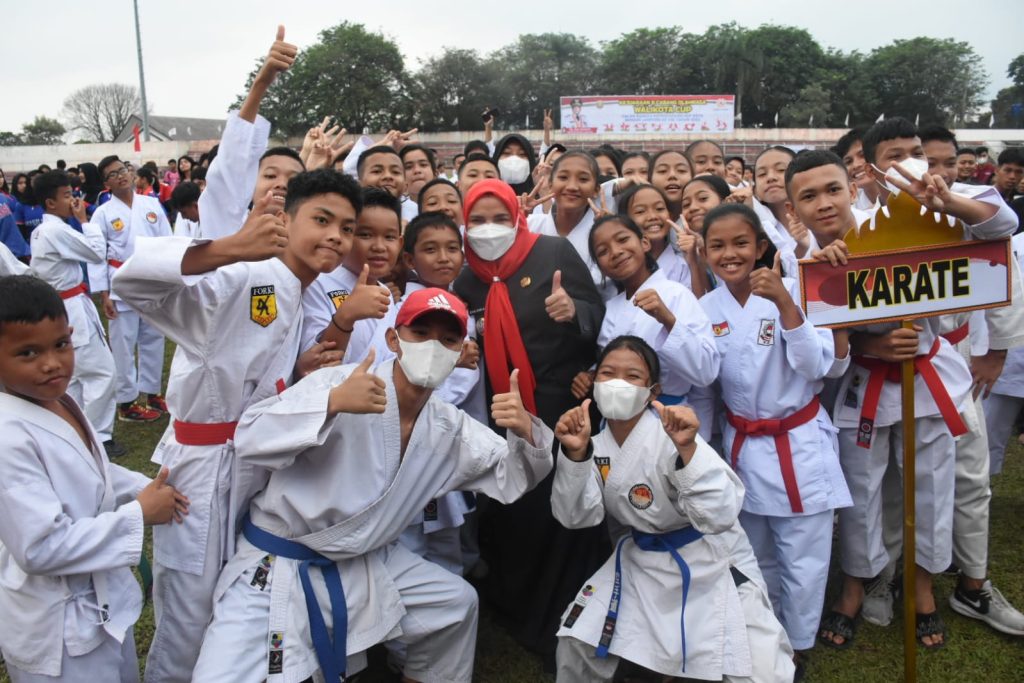 Eva Dwiana berharap KONI Bandar Lampung bisa berkembang membina atlet