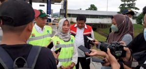 Tim Penilai JTB Kementerian PUPR Periksa Jalan tol Lampung