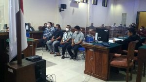 Divonis bebas, Empat Terdakwa Pupuk Ilegal sujut syukur