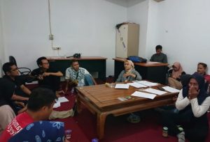Gelar rapat, SMSI Bandar Lampung percepat susun anggaran kerja 2022