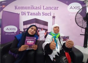 XL Axiata Jamin Kenyamanan Komunikasi Jamaah Haji di Tanah Suci Luncurkan Kartu Perdana AXIS Haji