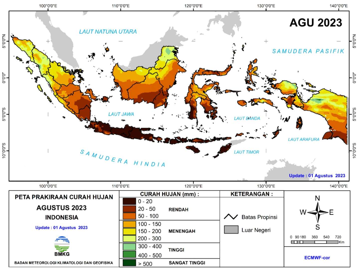 El Nino Bikin Musim Kemarau di Bandarlampung Lebih Kering