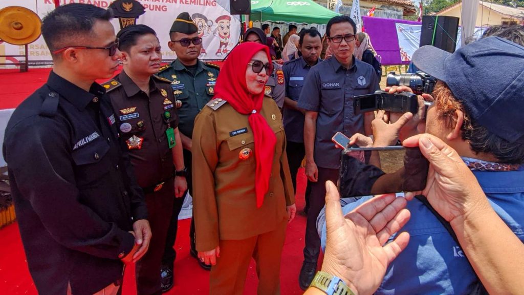 Eva Dwiana Hadiri Peluncuran Kampung Pengawasan Partisipatif