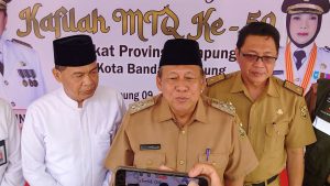 Deddy Amarullah Sambut Kafilah MTQ Ke-50