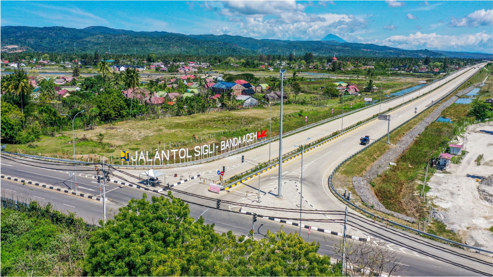 Pembangunan Jalan Tol Trans Sumatra Melesat Signifikan