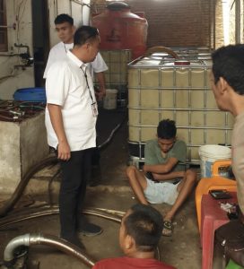 Ditreskrimsus Polda Lampung Bersama BPH Migas Ungkap Dugaan Penyalahgunaan BBM Bersubsidi
