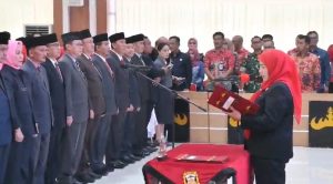 Walikota Eva Dwiana Rolling Sejumlah Pejabat di Pemkot Bandar Lampung