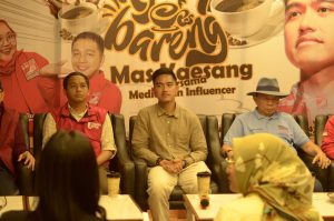 Kaesang titipkan menangkan Gibran kepada Ketua Tim Kampanye Daerah (TKD) Lampung Faishol Djausal 