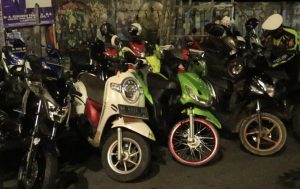 Polresta Bandar Lampung Jaring Puluhan Kendaraan Knalpot Brong