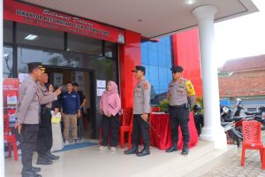 Pastikan Logistik Pemilu 2024 Aman, Kapolresta Bandar Lampung Tinjau Sejumlah PPK