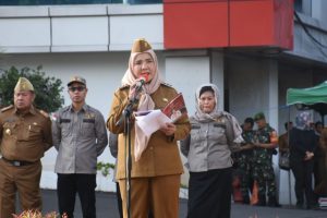 Walikota pimpin Apel Besar Siaga Pemilu 2024 dan Pantau Pembersihan APK di Kota Bandar Lampung