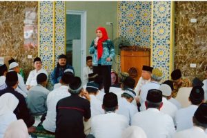 Safari Ramadhan Walikota Eva Dwiana Ingatkan Kembali Program Unggulan Pemkot Bandar Lampung