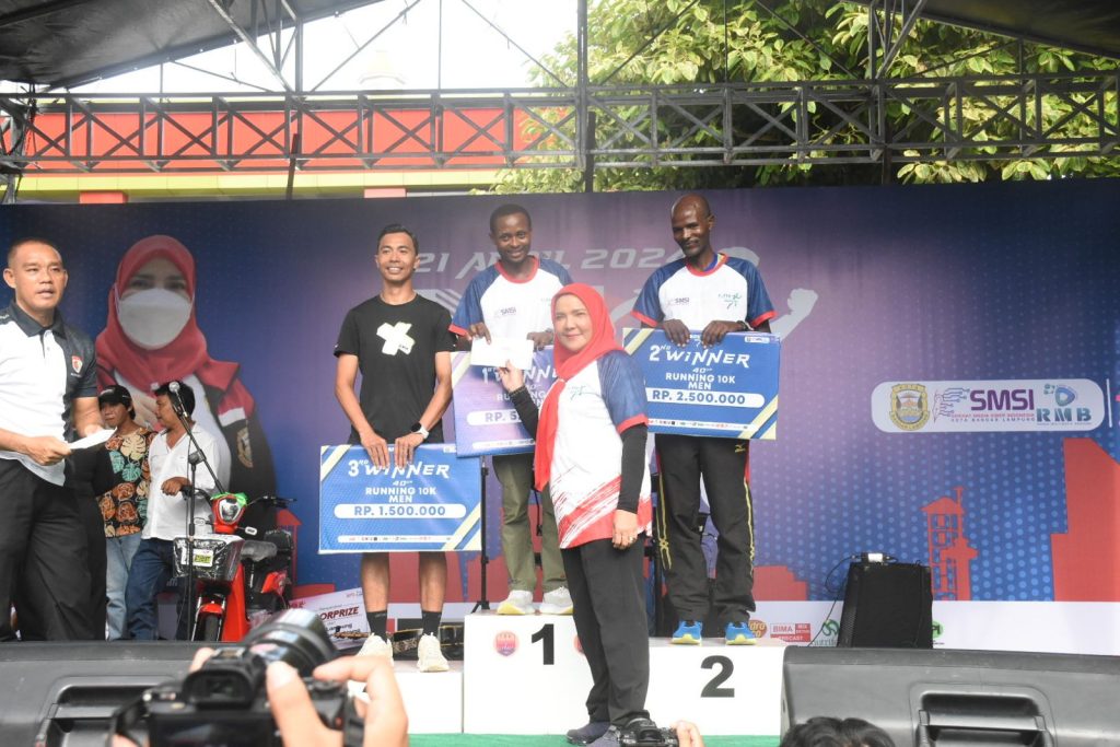 Pemkot Bandar Lampung dan SMSI Sukses Menggelar Event Bandar Lampung Berlari