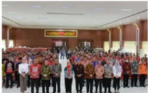 Wakil Ketua II DPRD Bandarlampung, Aep Saripudin Hadiri Acara Penyampaian SPPT dan DHKP PBB-P2 Tahun 2024