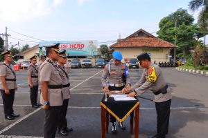 Kapolresta Bandar Lampung Pimpin Sertijab 6 Kapolsek dan 2 Kasat