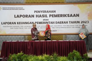 Pemkot Bandar Lampung Raih WTP dari BPK RI