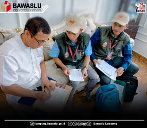 Wujudkan Daftar Pemilih Berkualitas, Bawaslu Lampung Tekankan Jajaran Pengawas Pemilu Untuk Awasi Secara Melekat Proses Coklit 2024