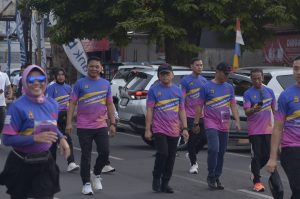 Adakan Bhayangkara Run 2024, Kapolresta Bandarlampung ajak masyarakat hidup sehat