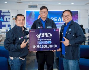 Program Kuis Xtravaganza/FantAXIS Pelanggan XL Axiata Asal Palembang Raih Hadiah Rp 250 Juta