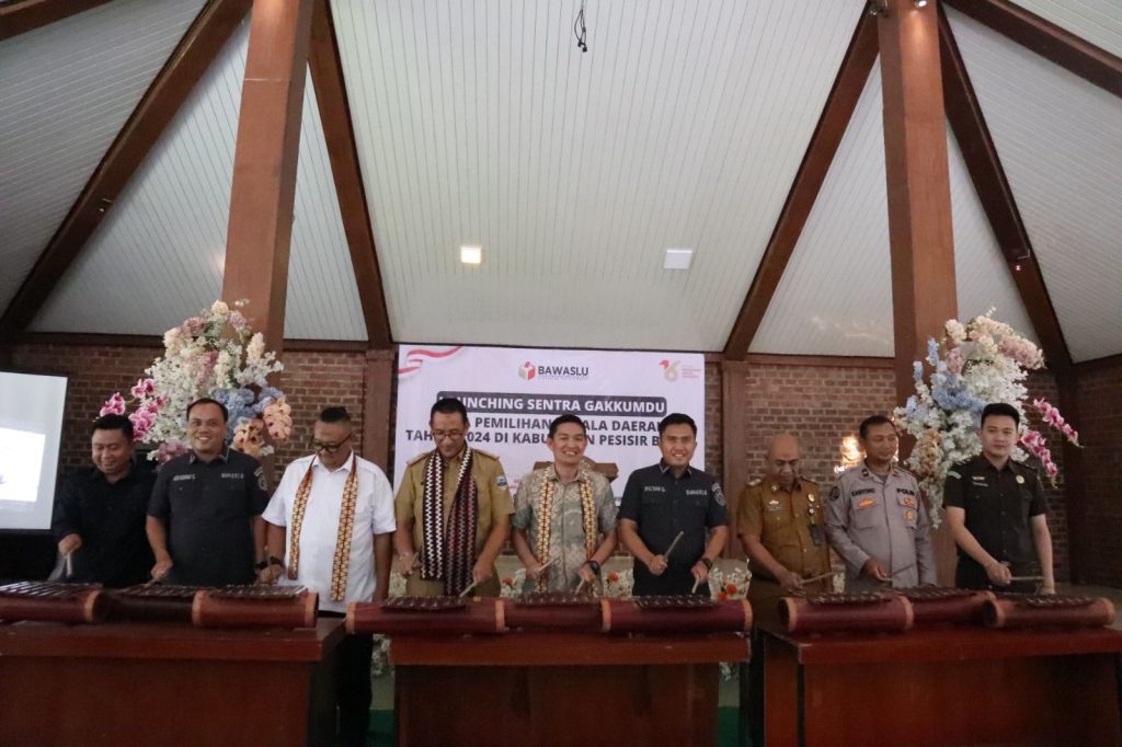 Sentra Gakumdu Pilkada Kabupaten Pesisir Barat Diresmikan