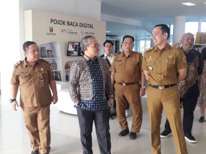 Kepala Perpusnas Kunjungi Dinas Perpusip Lampung