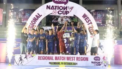 Juara Futsal dari Sumatera Bersiap Menuju Grand Final AXIS Nation Cup 2024