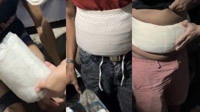 Modus baru, Tiga Orang TKI Selundupkan Narkoba Senilai 7,1 Miliar Pakai Korset