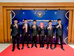 DKPP Lantik 228 Tim Pemeriksa Daerah, Enam Wakil Lampung Siap Jalankan Tugas dengan Integritas