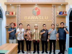 Bawaslu Lampung Terima Kunjungan Kerja Pj. Gubernur Terkait Kesiapan Pengawasan Pilkada Serentak 2024