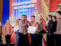 Bawaslu Lampung Kembali Raih Penghargaan Badan Publik Informatif Tahun 2024