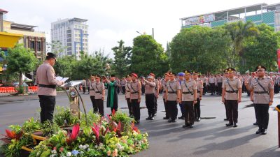 Kapolresta Bandar Lampung Pimpin Sertijab 5 Pejabat Utama dan 2 Kapolsek