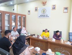 Ketua Komisi III DPRD Bandarlampung Imbau Pengusaha Provider Internet Fiber Optik Gunakan Tiang Bersama