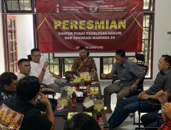 PPH Marinda 54 Resmi Berdiri, Siap Bela Kaum Marhaen Lewat Advokasi dan Riset Hukum