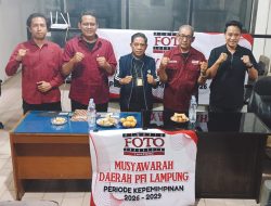 Aklamasi Musda dan Rakerja Tetapkan Juniardi Sebagai Ketua PFI Lampung periode 2026-2029