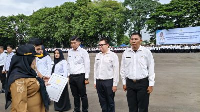 Hujan Tak Surutkan Semangat, Pemkot Bandar Lampung Serahkan 5.823 SK PPPK Paruh Waktu