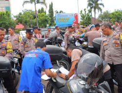 Pastikan Mobilitas Personel, Polresta Bandar Lampung Cek 332 Kendaraan Dinas