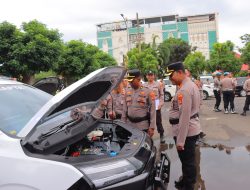Polresta Bandar Lampung Terima Mobil Listrik untuk Pamapta, Ini Fungsinya