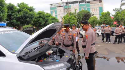 Polresta Bandar Lampung Terima Mobil Listrik untuk Pamapta, Ini Fungsinya
