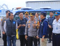 Kapolda Lampung Tinjau Kesiapan Pelabuhan Bakauheni Jelang Operasi Ketupat Krakatau 2026