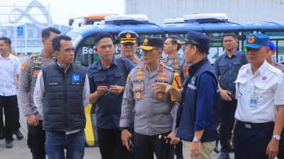 Kapolda Lampung Tinjau Kesiapan Pelabuhan Bakauheni Jelang Operasi Ketupat Krakatau 2026