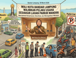 Wali Kota Eva Dwiana Wajibkan Pelaku Usaha Sediakan Parkir Mandiri, Parkir Liar Jadi Sasaran