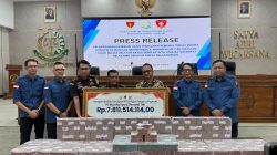 Rp7,8 Miliar Uang Pengganti Korupsi Tol Terpeka Dieksekusi