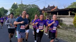 Kapolda Lampung Pimpin Kontingen 108 Personel Ikuti Kemala Run 2026 di Bali