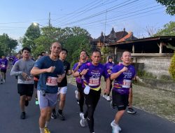 Kapolda Lampung Pimpin Kontingen 108 Personel Ikuti Kemala Run 2026 di Bali