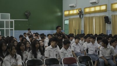 Kejati Lampung Edukasi Pelajar SMA Xaverius Lewat Program Jaksa Masuk Sekolah